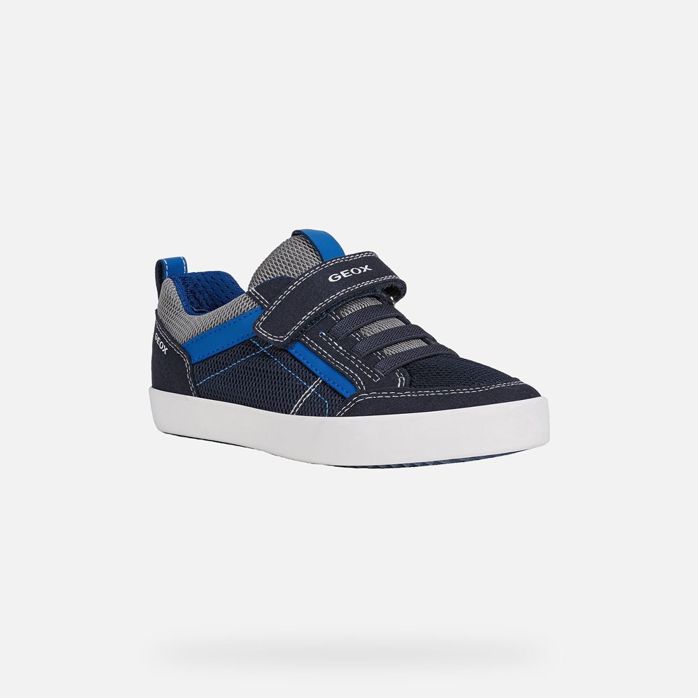 Geox Sneakers Navy Kilwi - Geox Boys Shoes - RCGIDL375